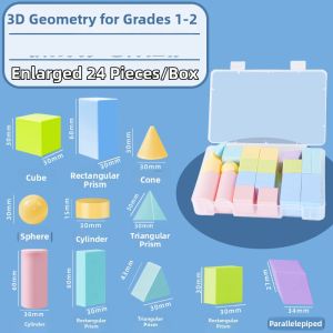XIAOGUAICAI | Solid Geometry Recognition Educational Toys Set