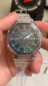 【2YEARS WARRANTY】Jam Tangan Perempuan ladies watch original GShock Casual Fashion women watches Sports watch For girl GA-2100SKE-9A