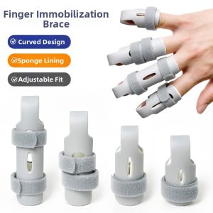 Joint Stabilizing and Flexing Support Finger Splint