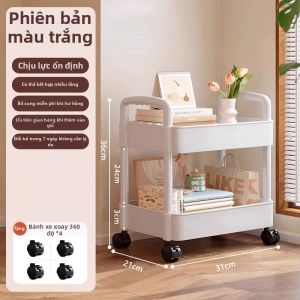 MINGZHIYIFAN | Kệ Đa Năng Để Khe Bếp Cho Lò Vi Sóng và Lưu Trữ Nồi