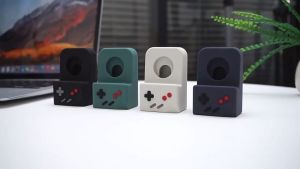 Giá Đỡ Dành Cho Dock Sạc Apple Watch Ultra/ Apple Watch Series 1-9/SE/SE 2022 Kai.N Gameboy Silicone Stand