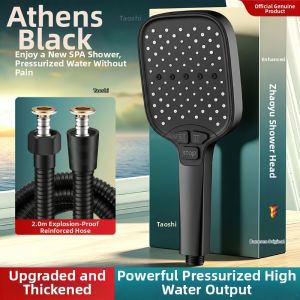 TAOSHI | Square Pressurized Shower Head Set
