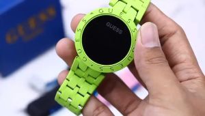 Jam Tangan Fashion Wanita Gue55 Digital Layar Sentuh Rantai