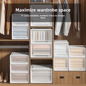 ZHUOLESHI | Bed Under Storage Drawer Organizer Box Large Capacity Thick