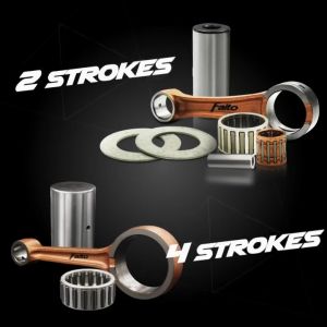 FAITO METEOR FORGED CONNECTING ROD + TYTAN BLACK CRANKPIN BEARING