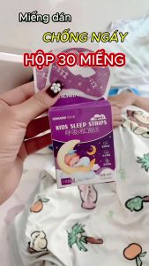 Miếng dán chống ngáy dán ngăn chặn các triệu chứng liên quan đến tim mạch hô hấp giúp cân bằng giấc ngủ