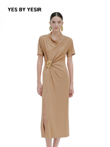 Zen Leisure Style Mirrored Dress