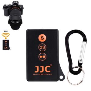 JJC RM-S1 hồng ngoại Điều khiển từ xa không dây Bộ điều khiển quay video Dành cho Sony a7SIII a6600 a6500 a6400 a6300 a7III a7II a7 a7RIII a7RII a7R a9II a9 a99 a77ii NEX6 NEX5T NEX5R a7RIV Camera Thay RMTDSLR2 bằng RMTDSLR1