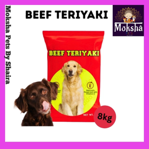 Beef Teriyaki Dog dry food Repacked 1kg 4 kg