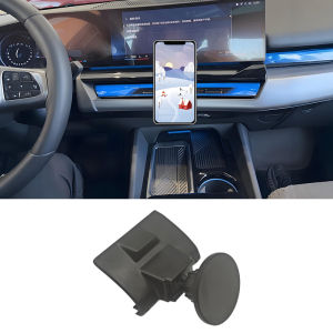 For BMW 5 Series 2024 2025 i5 G60 BEV Car ‌Accessories Dash-Mounted Magnetic Phone Holder Mount Trim