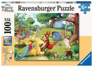 Ravensburger Car Dinosaur 100 Piece Puzzle Childrens Educational Toy 6+ Years Old Cartoon Animation Paper Material