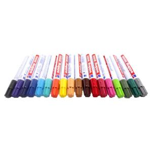 Edding | Durable Waterproof Anti-Fade Heat Resistant Acid-Resistant Abrasion Resistant Marking Pen 1.5mm