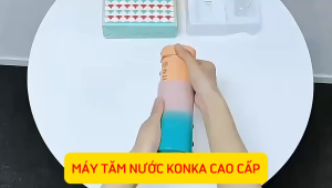 Máy Tăm Nước KONKA Cao Cấp - Công Nghệ Siêu Âm Làm Sạch Mảng Bám Thiết Kế Nhỏ Gọn An Toàn Sử Dụng