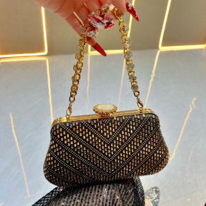 MEIFEI | Elegant Party Evening Clutch with Rhinestones