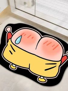 Đáng Yêu Hoạt Hình Thảm Phòng Tắm Spongebob Squarepants Chống Trơn Trượt Thấm Hút Nước Mềm Miếng Lót Cho Lối Vào Nhà Vệ Sinh Thảm Trải Sàn Nhà