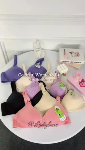 LadyLuxe - BH Tanpa Kawat Wanita Bra Full Cup Kecil Besar Jumbo Big Size 36-44 Push Up BR185