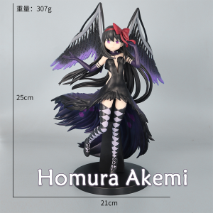 Bandai | Puella Magi Madoka Magica Sitting Chair Anime Figure Kaname Madoka Akemi Homura PVC Statue Desktop Ornament Collectible