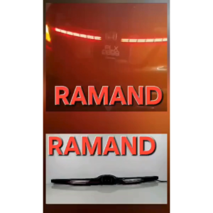 HONDA JAZZ GK5 2014~2019 SMOKE ALBINO GARISH REAR CENTER TAIL LAMP TRUNK LIGHT BAR RUNNING LED