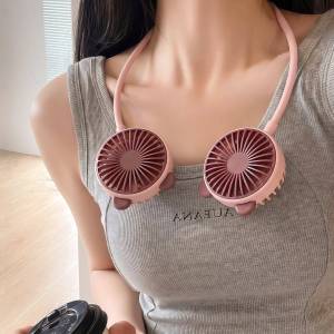 Portable Silent Neck Fan Long Battery Life Cooling