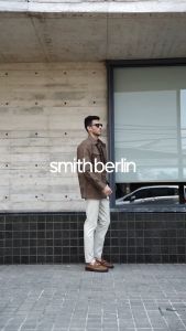 Celana Panjang Pria Chino Smith Berlin Extender Slim Fit Regular Cut Katun Stretch / Melar Kasual Kerja Extra4cm