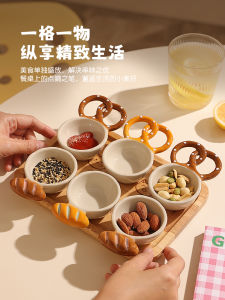 Đĩa Đựng Nước Sốt Bằng Gốm Sứ Sáng Tạo Đồ Dùng Nhà Bếp Đặc Biệt Đĩa Đựng Gia Vị Tinh Tế Đĩa Đựng Gia Vị Nhỏ Đĩa Đựng Đồ Ăn Nhẹ Đĩa Tròn Nhỏ