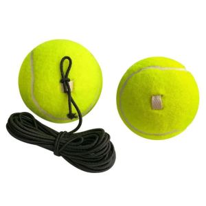 Elastic Rope Rebound Tennis Ball Durable Training Tennis Ball with Cord. Ideal Solo Practice Tool Great for Swing