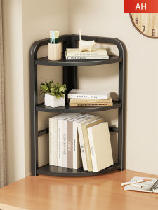 WUBUWEI | Corner Space-saving Desktop Bookshelf