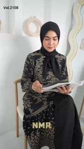 NMR Setelan Celana Kulot Tunik MS Vol 2108-4
