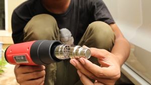 Mesin Alat Blower Pemanas Listrik & Heat Gun untuk Packing Barang & Pet Grooming