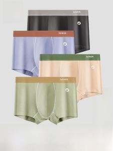 Quần lót nam MiiOW Catman làm bằng vải cotton cạp vừa thoáng khí kháng khuẩn