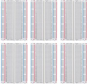 AOKIN | Breadboard Set Prototype Board 830 400 170 Pin Solderless Board Kit For Raspberry Pi and Arduino Project Breadboards Kit