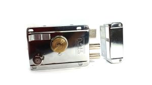 Kunci Pintu Gerbang Otomatis Anti Maling Kunci Pintu Besi Stainless Standar