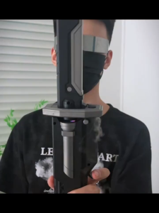 Spray Spark Lightsaber Cool Colorful Streamer Pulling Knife Spark Blade Children Sound Laser Toy Hol