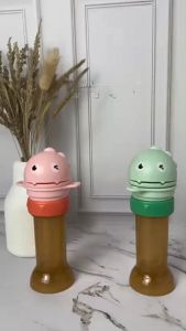 Sedotan Portable Travelling Sedotan Anak Dengan Selang Tutup Botol Anti Tumpah Dengan Sedotan BB103