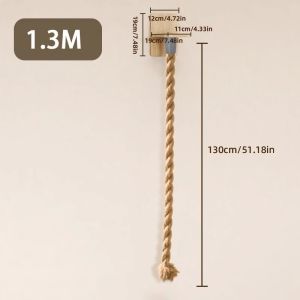 1pc Cat Wall Climbing Sisal Rope Climber Tree Tower Indoor Climbing Posts Rope Ladder Toy for Kittens