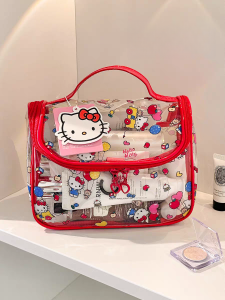 Sanrio | Sanrio Brand Visual Makeup Bag Kawaii Design Storage Pouch for Beauty Essentials