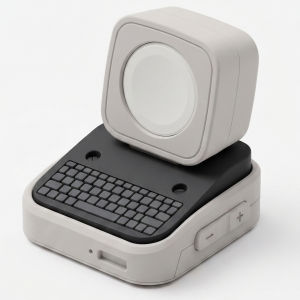 Đế đồng hồ Silicon máy tính cổ điển sạc để bàn đế Dock tương thích với mọi dòng xe Đồng hồ Apple (không bao gồm dây cáp)