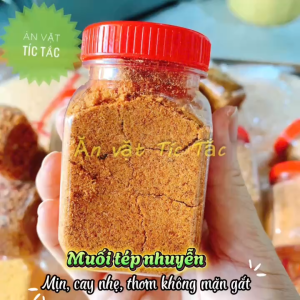 Muối Tép Nhuyễn Hũ Dùng Thử 100g Ăn Kèm Bánh Tráng Cực Ghiền - Muối Nhuyễn Tôm Tây Ninh Loại 1