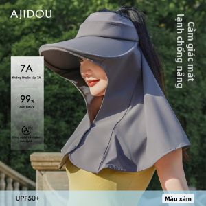ajidou | Mũ Nón Lưỡi Trai Chống Nắng Có Đỉnh Rỗng