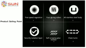 Mesin Lem Kertas 27 / 40 / 60 / 70 cm Otomatis - Alat Lem Hard Cover Karton Buku Nota Undangan