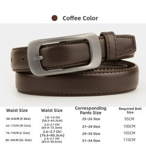 Kangaroo | Womens Pin Buckle Business Casual Belt