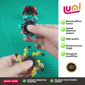 New Fingertip Mechanical Spinner Gyro Mainan Anak Kreatif Yang Dapat Diubah Dalam Beberapa Bentuk