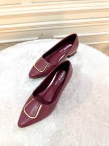 Sepatu Dearva Lusica 313 heels 3 cm bahan kulit Dove import premium