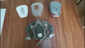 ของแท้ หน้ากากฉีดยา รุ่น6800 ขนาดกลาง พร้อมตลับกรอง KN95 ผลการกรองสูงถึง100%