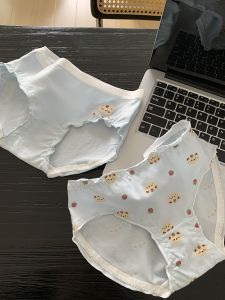 Sloth Young Adult Class A Baby Cotton Cute Cartoon Bear Underwear Female Pure Cotton Mid Waist Antibacterial Student Panties