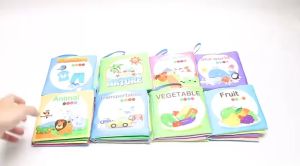 【1-3 days Delivery】Infant Baby Soft Cloth Book Rustle Sound Kids Early Education Books