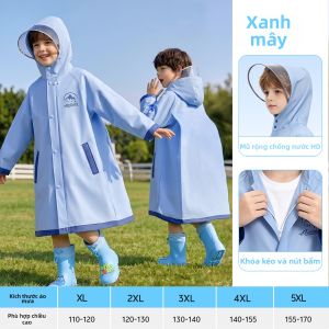 Áo Mưa Chống Thấm Dots Cho Bé