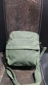 Tas Selempang Pria Slingbag Bahan Corduroy High Quality Terlaris - YS17