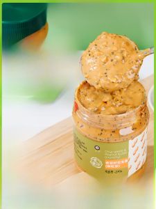 Pure Chia Seed Peanut Butter Noodles Salad Fitness Fat Sauce Sandwich Making Breakfast Meal Replacement Health Food Supplement