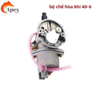 Bộ Chế Hòa Khí Động Cơ Xe Mô Tô Mini 47cc 49cc 2 Thì Dành Cho Xe ATV Xe Địa Hình Xe Mô Tô Xe Go Kart Xe Buggy - Phụ Tùng Bộ Chế Hòa Khí Xe Máy